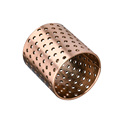 FB092 Good Lubrication Copper Bush  Buje Bronce Con Perforaciones